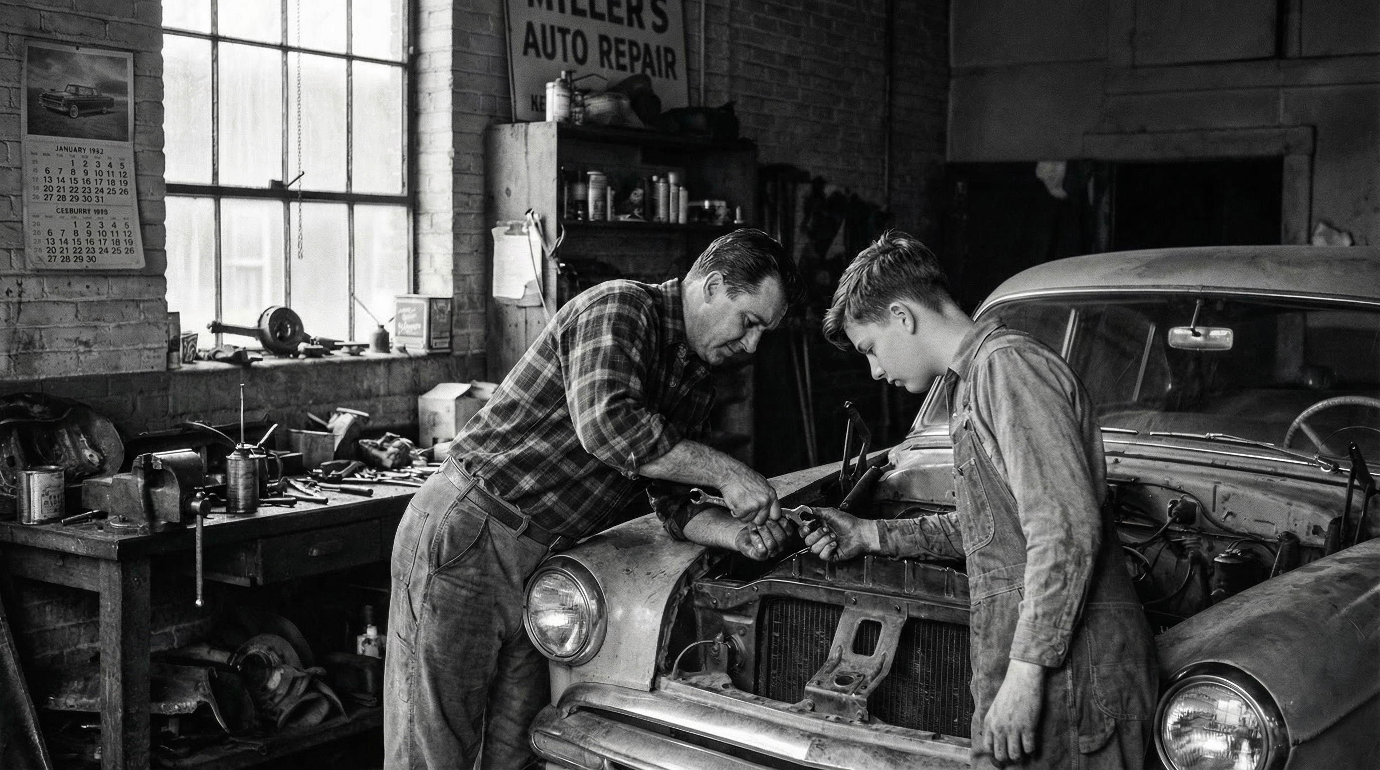 Miller's Auto, early days